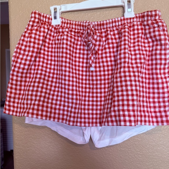 C&C California Red Checkered Skater Skirt - Picture 5 of 8